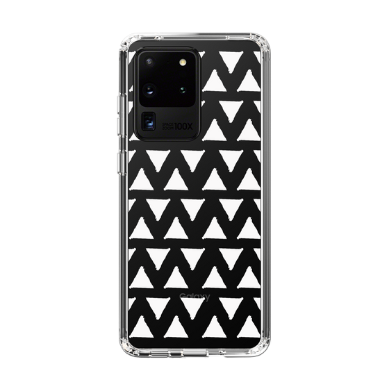 Slim Protection Case［ Original - Favorite Color Triangle - White ］