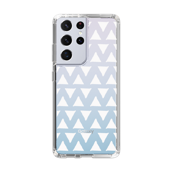 Slim Protection Case［ Original - Favorite Color Triangle - White ］