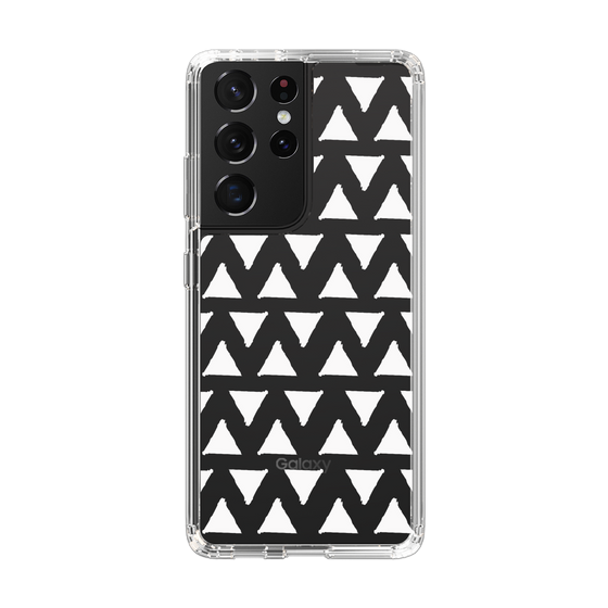 Slim Protection Case［ Original - Favorite Color Triangle - White ］