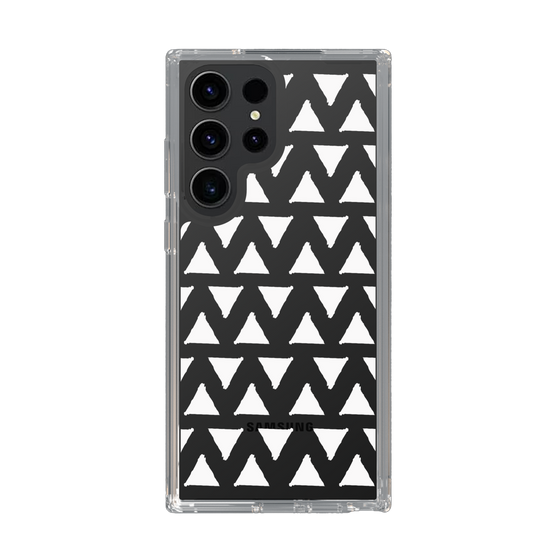 Slim Protection Case［ Original - Favorite Color Triangle - White ］