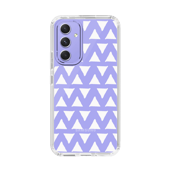 Slim Protection Case［ Original - Favorite Color Triangle - White ］