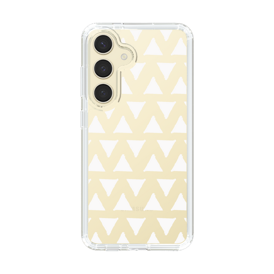 Slim Protection Case［ Original - Favorite Color Triangle - White ］