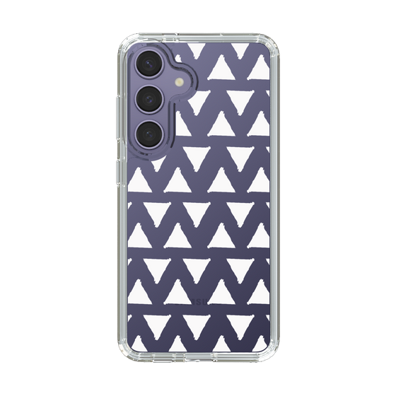 Slim Protection Case［ Original - Favorite Color Triangle - White ］
