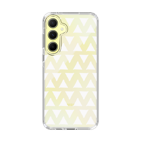 Slim Protection Case［ オリジナル - 推し色三角 - ホワイト ］