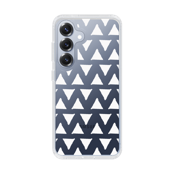 Slim Protection Case［ Original - Favorite Color Triangle - White ］