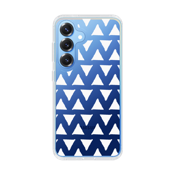 Slim Protection Case［ Original - Favorite Color Triangle - White ］