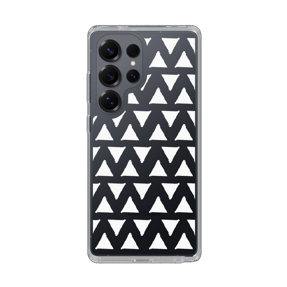 Slim Protection Case［ Original - Favorite Color Triangle - White ］