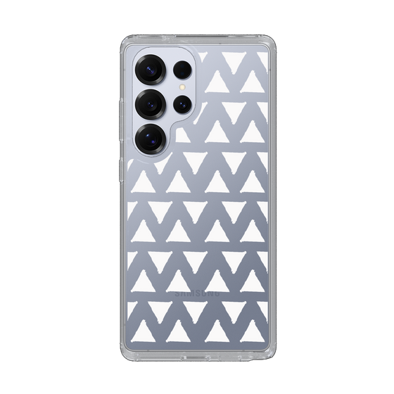 Slim Protection Case［ Original - Favorite Color Triangle - White ］