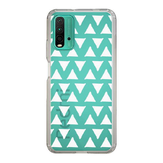 Slim Protection Case［ Original - Favorite Color Triangle - White ］