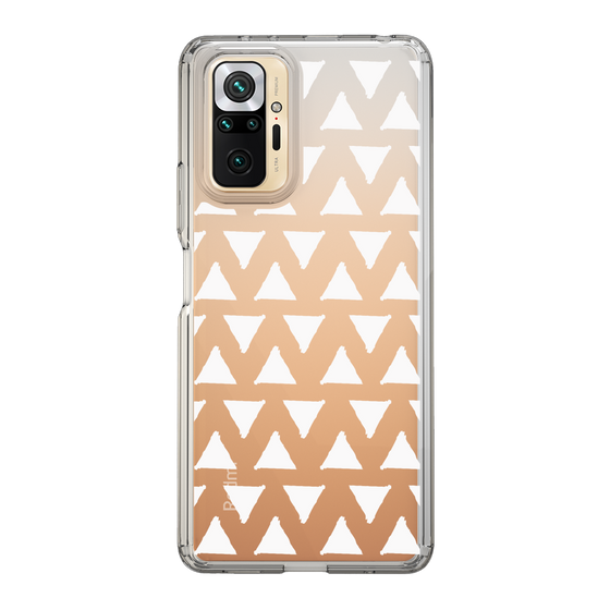 Slim Protection Case［ Original - Favorite Color Triangle - White ］