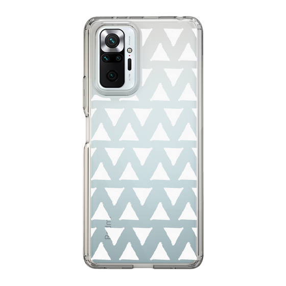 Slim Protection Case［ Original - Favorite Color Triangle - White ］