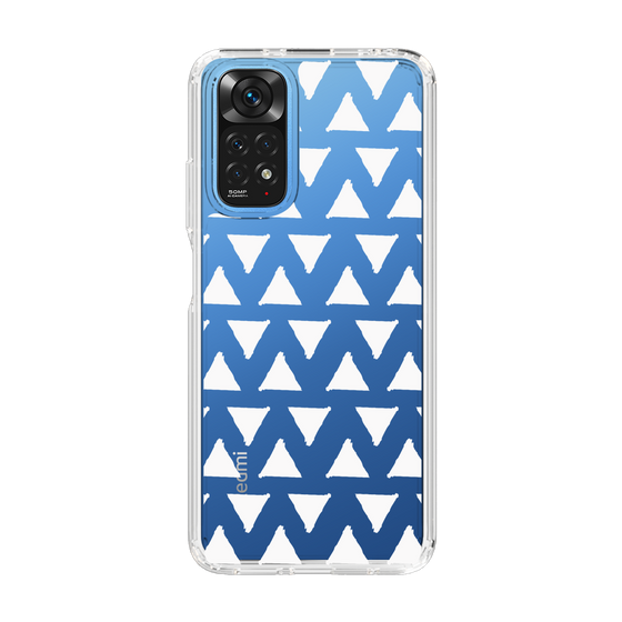 Slim Protection Case［ Original - Favorite Color Triangle - White ］