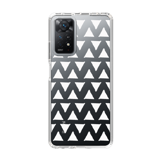 Slim Protection Case［ Original - Favorite Color Triangle - White ］
