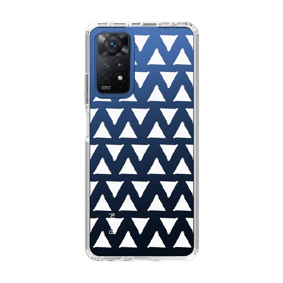 Slim Protection Case［ Original - Favorite Color Triangle - White ］