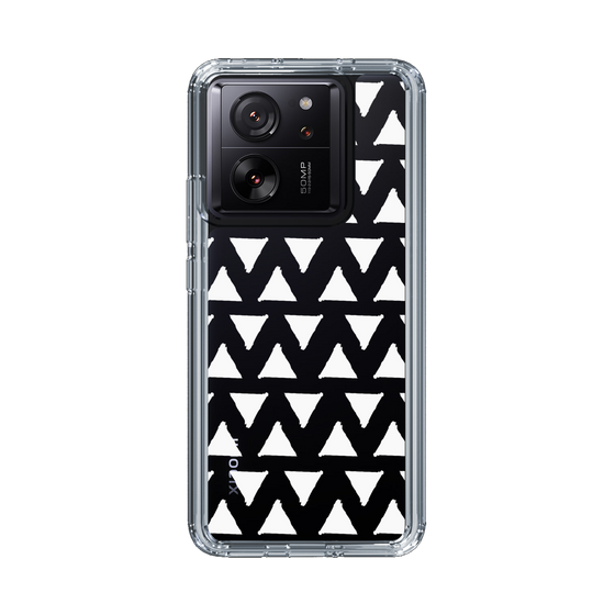 Slim Protection Case［ Original - Favorite Color Triangle - White ］