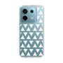 Slim Protection Case［ Original - Favorite Color Triangle - White ］