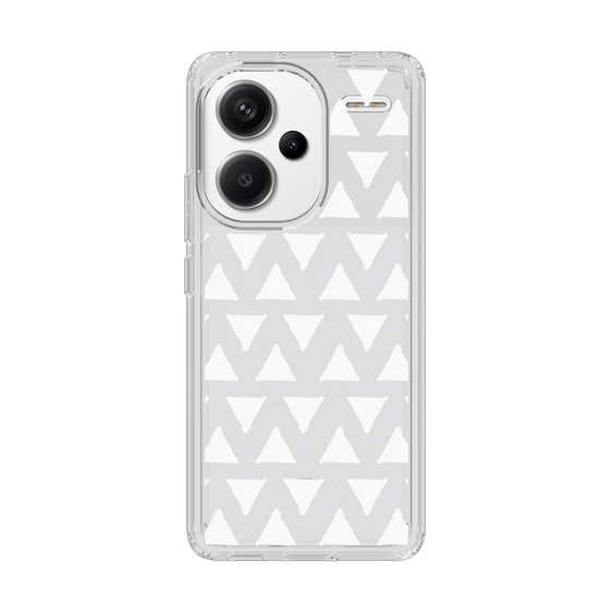 Slim Protection Case［ Original - Favorite Color Triangle - White ］