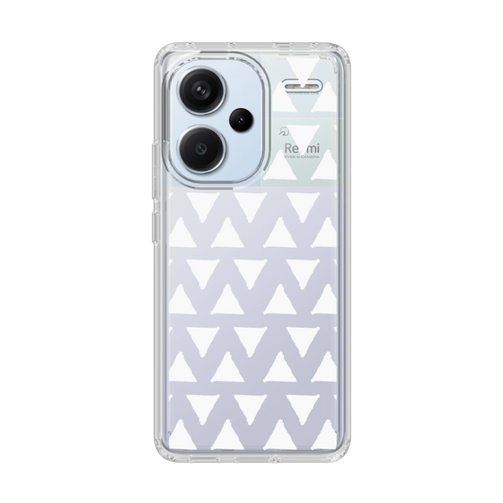 Slim Protection Case［ Original - Favorite Color Triangle - White ］