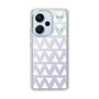 Slim Protection Case［ Original - Favorite Color Triangle - White ］