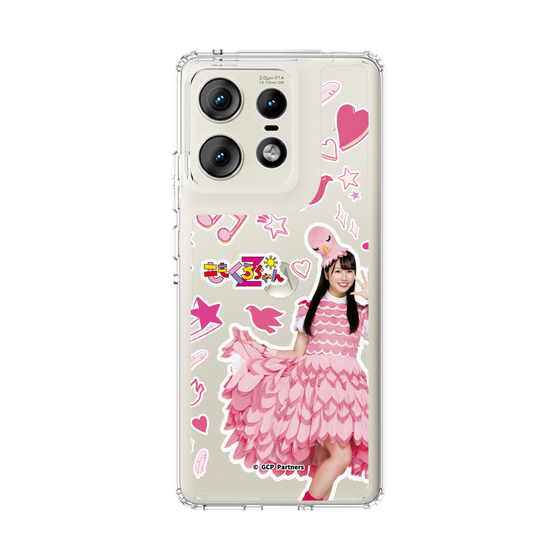 Slim Protection Case［ Momokuro-chan Z - Poppō Aarin - All-over Pattern ］