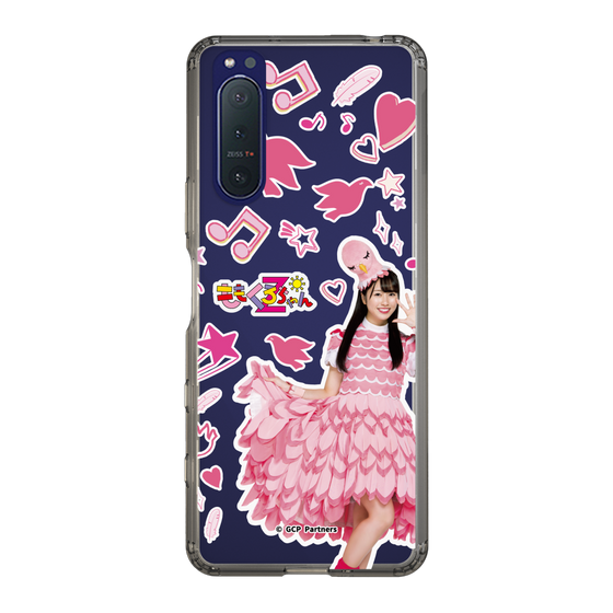Slim Protection Case［ Momokuro-chan Z - Poppō Aarin - All-over Pattern ］