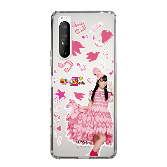 Slim Protection Case［ Momokuro-chan Z - Poppō Aarin - All-over Pattern ］