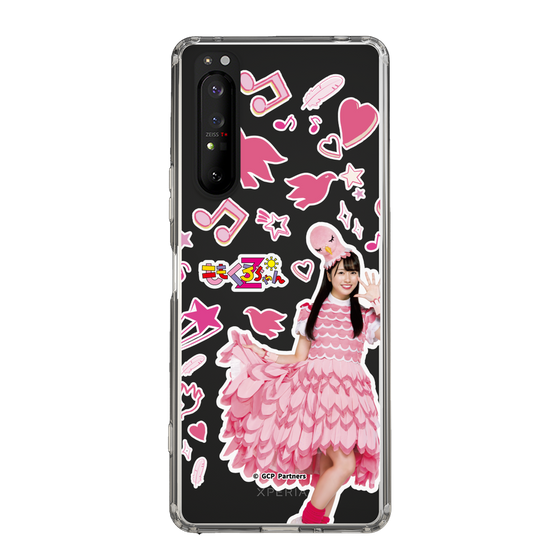Slim Protection Case［ Momokuro-chan Z - Poppō Aarin - All-over Pattern ］