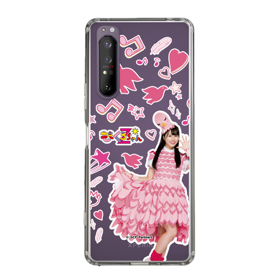 Slim Protection Case［ Momokuro-chan Z - Poppō Aarin - All-over Pattern ］