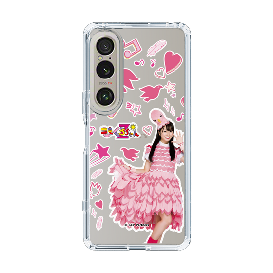 Slim Protection Case［ Momokuro-chan Z - Poppō Aarin - All-over Pattern ］