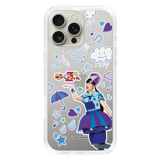 Slim Protection Case［ Momokuro-chan Z - Rainy Reni-chan - All-over Pattern ］