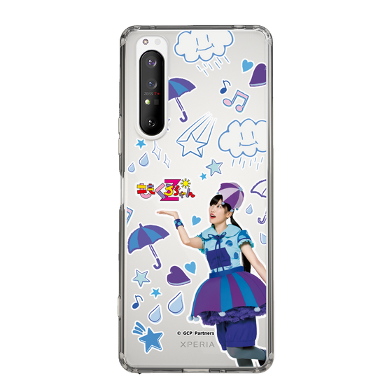 Slim Protection Case［ Momokuro-chan Z - Rainy Reni-chan - All-over Pattern ］