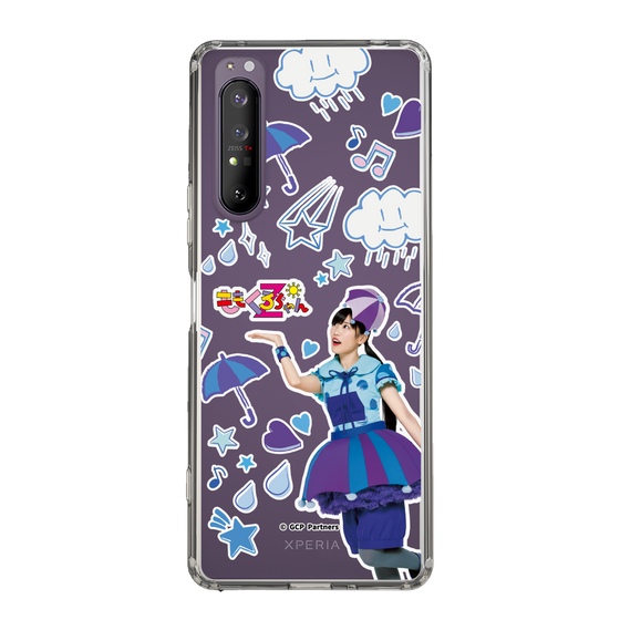 Slim Protection Case［ Momokuro-chan Z - Rainy Reni-chan - All-over Pattern ］