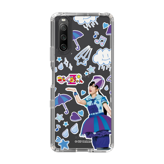 Slim Protection Case［ Momokuro-chan Z - Rainy Reni-chan - All-over Pattern ］