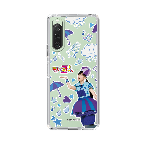 Slim Protection Case［ Momokuro-chan Z - Rainy Reni-chan - All-over Pattern ］