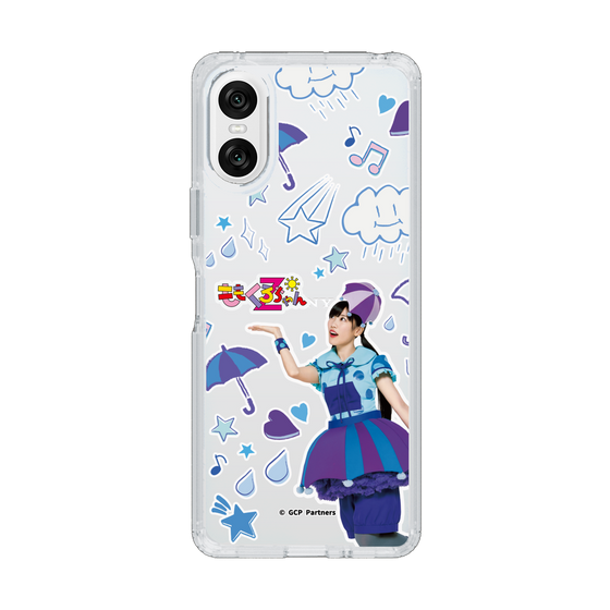 Slim Protection Case［ Momokuro-chan Z - Rainy Reni-chan - All-over Pattern ］