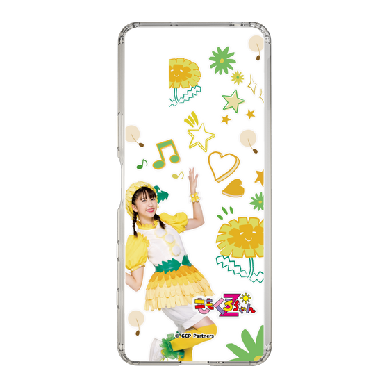 Slim Protection Case［ Momokuro-chan Z - Dandelion Shiorin - All-over Pattern ］