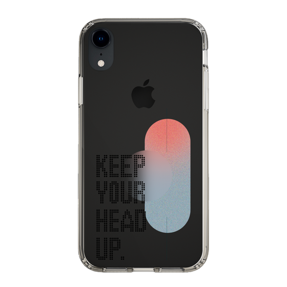 Slim Protection Case［ Original - Dot Overlay - KEEP YOUR HEAD UP/A ］