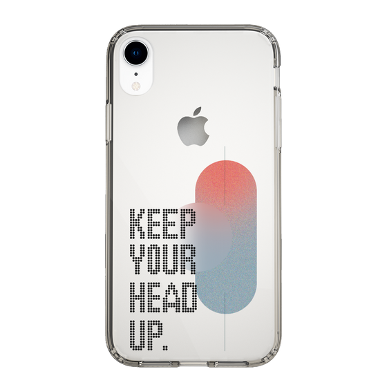 Slim Protection Case［ Original - Dot Overlay - KEEP YOUR HEAD UP/A ］
