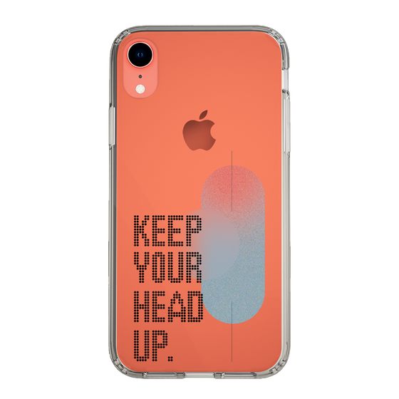 Slim Protection Case［ Original - Dot Overlay - KEEP YOUR HEAD UP/A ］