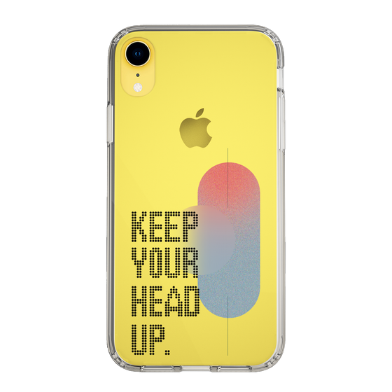 Slim Protection Case［ Original - Dot Overlay - KEEP YOUR HEAD UP/A ］
