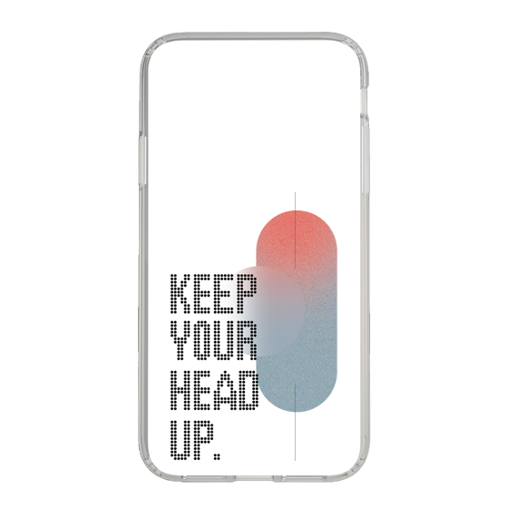 Slim Protection Case［ Original - Dot Overlay - KEEP YOUR HEAD UP/A ］