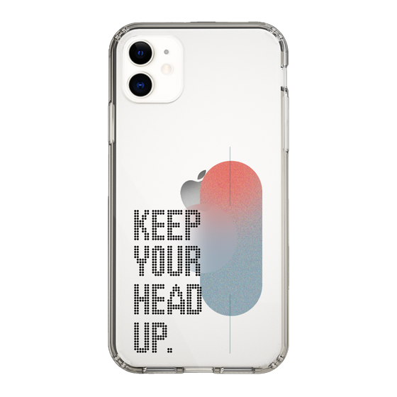 Slim Protection Case［ Original - Dot Overlay - KEEP YOUR HEAD UP/A ］