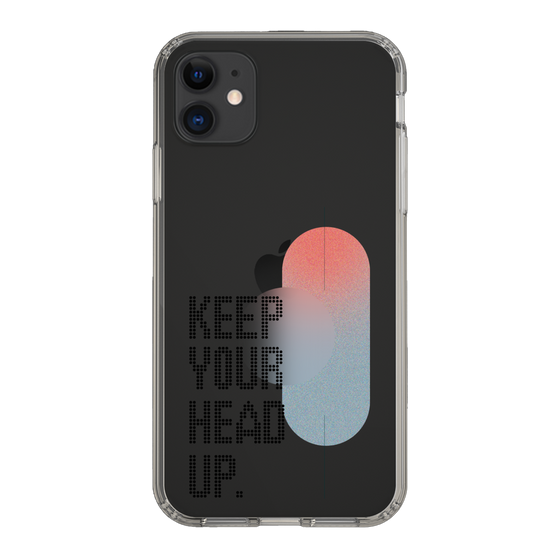 Slim Protection Case［ Original - Dot Overlay - KEEP YOUR HEAD UP/A ］