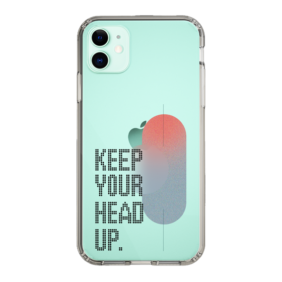 Slim Protection Case［ Original - Dot Overlay - KEEP YOUR HEAD UP/A ］