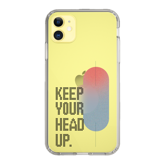 Slim Protection Case［ Original - Dot Overlay - KEEP YOUR HEAD UP/A ］