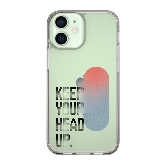 Slim Protection Case［ オリジナル - ドットオーバーレイ - KEEP YOUR HEAD UP/A ］