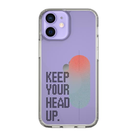 Slim Protection Case［ オリジナル - ドットオーバーレイ - KEEP YOUR HEAD UP/A ］