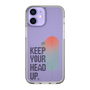 Slim Protection Case［ オリジナル - ドットオーバーレイ - KEEP YOUR HEAD UP/A ］