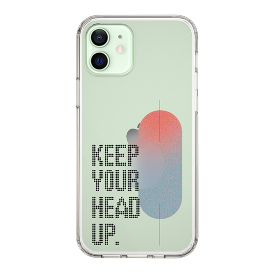 Slim Protection Case［ Original - Dot Overlay - KEEP YOUR HEAD UP/A ］