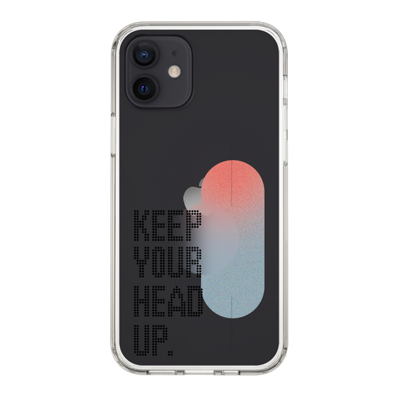 Slim Protection Case［ Original - Dot Overlay - KEEP YOUR HEAD UP/A ］